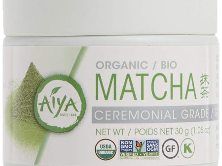 TEA AIYA MATCHA CEREMONIAL GRADE    846670000434 For Discount