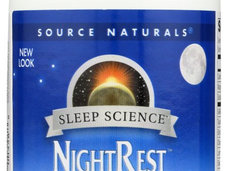 NIGHTREST SOURCE NATURALS 100 TAB    021078003588 Cheap