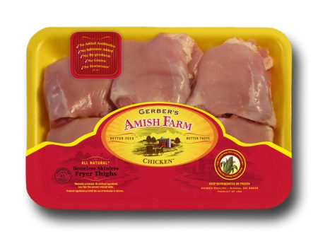 CHICKEN GERBER BONELESS SKINLESS THIGH PER LBS  5327 Sale