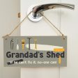 Handmade Wooden Hanging Wall Plaque Grandad s Shed If He Can t Fix It No One Can Funny Novelty Sign Shed Man Cave Online now