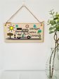 Handmade Wooden Hanging Wall Plaque Adventure Before Dementia Fun Camping Gift Adventure Sign for Caravan Camper Hot on Sale