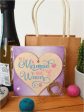 Be a Mermaid Make Waves Inspirational Hanging Heart Wooden Decoration Gift Card Alternative Motivate Friends Girls Online Hot Sale