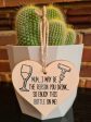 The Plum Penguin Handmade Wooden Hanging Heart Plaque perfect for Mum novelty funny keepsake Mum I may be the reason you drink Enjoy a bottle alcohol boozy funny card alternative Hot on Sale