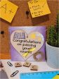 Handmade Wooden Hanging Heart Plaque Gift Well done on Passing Your Exams Congratulations Graduation Keepsake For Sale