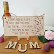 Handmade Wooden Hanging Wall Plaque Bump Can t Wait to Meet You Mummy Gift Sign Pregnant 1st Mother s Day Online