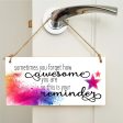 Handmade Wooden Hanging Wall Plaque Don t Forget You re Awesome Reminder Inspirational Friendship Gift Online Sale