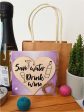 Handmade Wooden Hanging Heart Plaque Gift Perfect for Wine Lovers Novelty Funny Keepsake Online