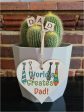 Handmade Wooden Hanging Heart Plaque Gift for Dad this Fathers Day Novelty Fun Thoughtful Keepsake For Discount