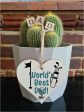 Handmade Wooden Hanging Heart Plaque Gift for Dad this Fathers Day Novelty Fun Thoughtful Keepsake for Golf Fan For Cheap