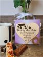 Handmade Wooden Hanging Heart Plaque Gift for Chocolate Lovers Romantic present for Boyfriend For Discount