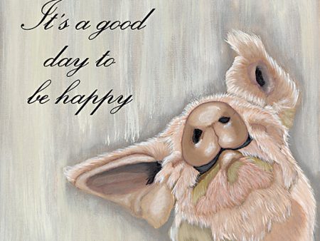 AJ123 - It s Good Day to Be Happy - 12x12 Supply