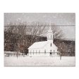 LD2704PAL - Weishample Church in Winter - 16x12 Online Hot Sale