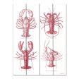 LET565PAL - Lobsters - 12x16 Online Hot Sale