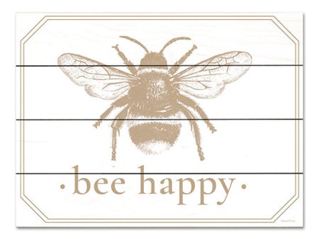 LET575PAL - Bee Happy - 16x12 Discount