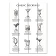 LET604PAL - Classic Cocktails - 12x16 For Discount