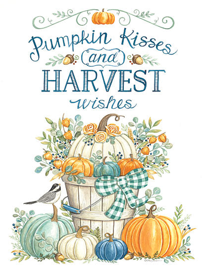 DS2081 - Pumpkin Kisses & Harvest Wishes - 12x16 For Discount